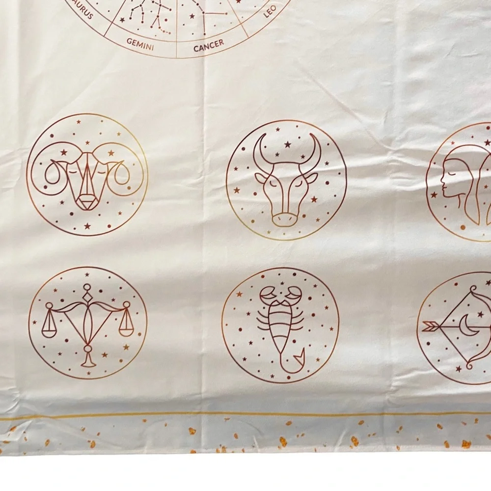 Firefly Ideas Tapestry 59x79 Zodiac Constellation Pink